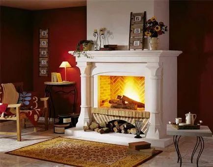Cum de a decora un șemineu Cum de a decora un șemineu