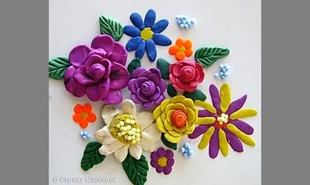 Cum sa faci o floare din plastilină