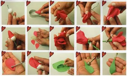 Cum sa faci o floare din plastilină