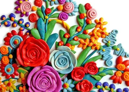 Cum sa faci o floare din plastilină