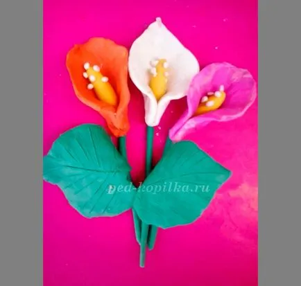 Cum sa faci o floare din plastilină