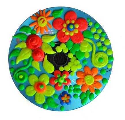 Cum sa faci o floare din plastilină
