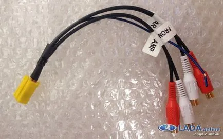 Cum de a conecta subwoofer-ul la radio din fabrică