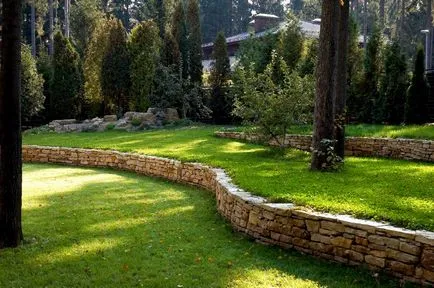 Construirea unui zid de sprijin