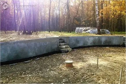 Construirea unui zid de sprijin