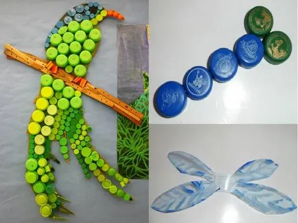 Ce pentru a face din capace de sticle de plastic