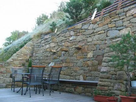Construirea unui zid de sprijin