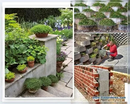 Construirea unui zid de sprijin Construirea unui zid de sprijin