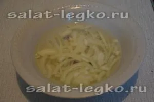 Salata cu fasole și roșii