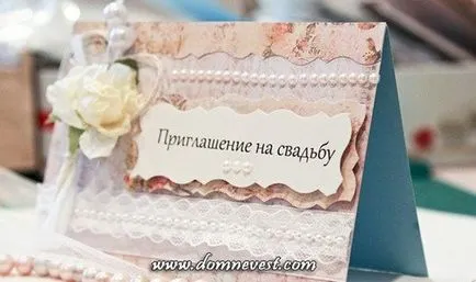 Ca șablon pentru nunta