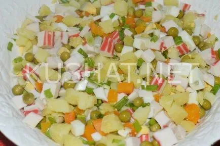 salata de crab cu cartofi