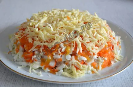 salata de crab cu cartofi