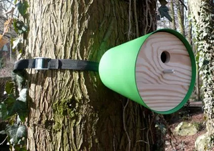 Birdhouse cu desenul lor mâini