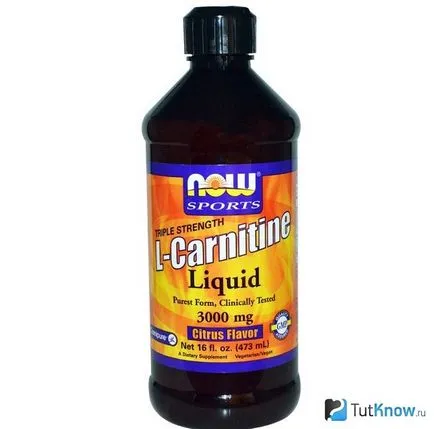 L-carnitină cum să facă lichid