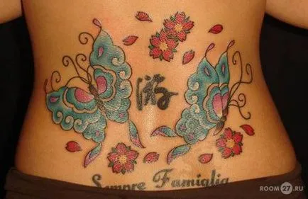 fluturi tatuaj care înseamnă