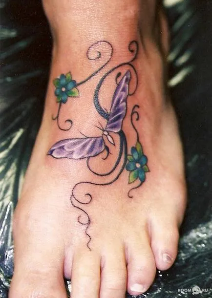 fluturi tatuaj care înseamnă