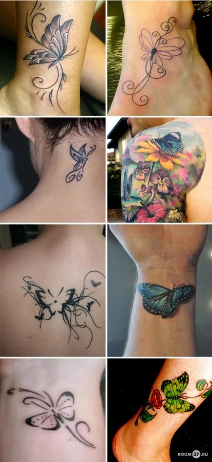 fluturi tatuaj care înseamnă