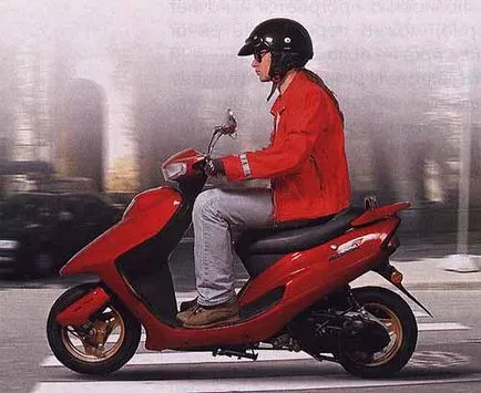 Cum se obține în mod pe o motoretă