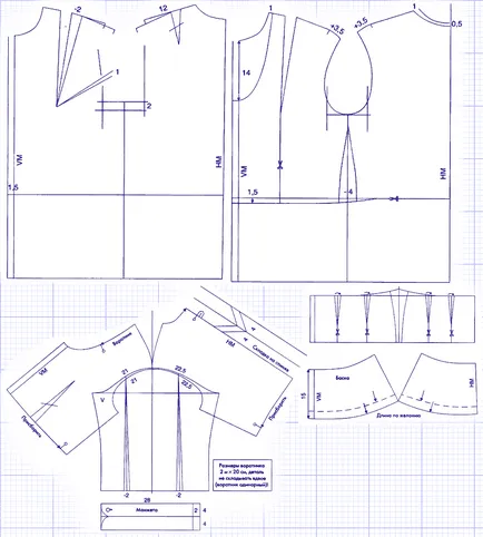 Cum de a construi o bluză model