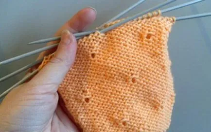 Cum să tricot chiloți pe spițe