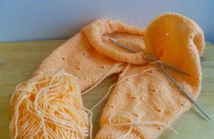 Cum să tricot chiloți pe spițe