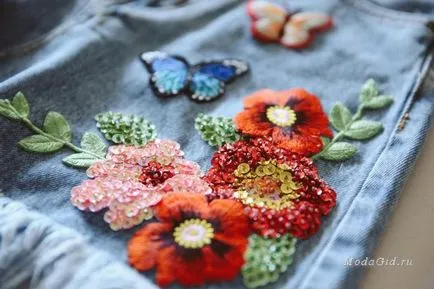 Cum să jacheta denim cu strasuri