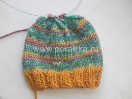 Cum să tricot chiloți pe spițe