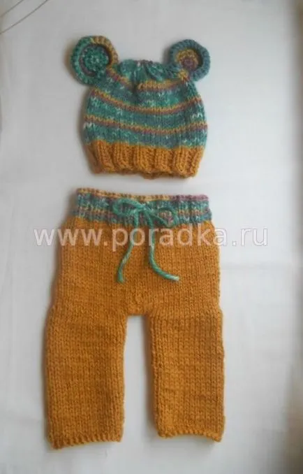 Cum să tricot chiloți pe spițe