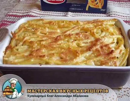 Paste cu pui la cuptor Paste cu pui la cuptor
