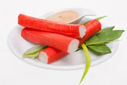 10 vase cu bețe de crab