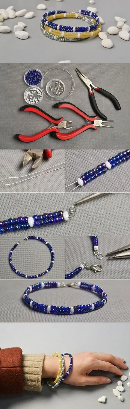 100 cea mai bună opțiune ca un bici Beaded Bratari cu scheme