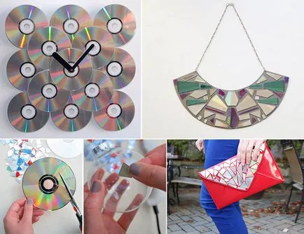 15 lucruri elegant realizate de CD-uri vechi
