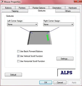 conducător auto touchpad-ul Alpi, care este acest program