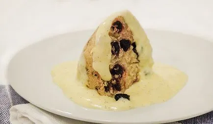 custard engleză cu vanilie naturală (cu cremă de vanilie naturala)