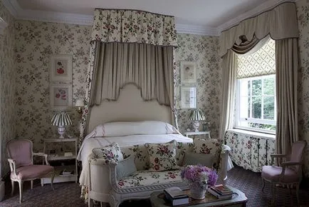 stil englezesc în regulile de design interior