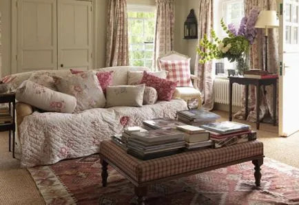 stil englezesc în regulile de design interior