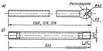 mâinile Caiac - singur pliabil caiac „păstrăv“ - desene, de fabricație (motoare exterioare) mâinile Caiac - singur pliabil caiac „păstrăv“ - desene, de fabricație