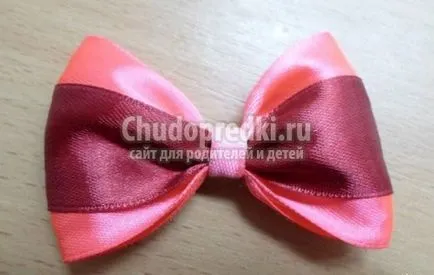 Bow de panglica de satin cu mâinile cele mai bune idei cu pas cu pas fotografii