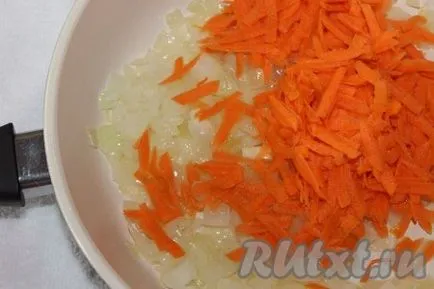 Vinete umplute cu legume, coapte în cuptor - reteta cu o fotografie