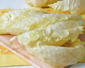Feluri de mâncare de varză rețete cu fotografii