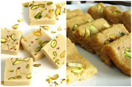 Burfi- cele mai bune rețete de dulciuri lactate indiene