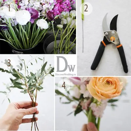 Bridal master-class buchet