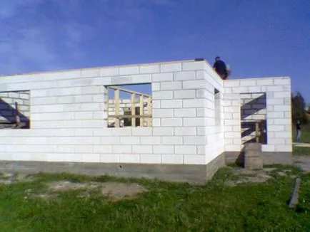 Ceea ce este diferit de spuma bloc gazobeton instrucțiunile video de instalare, cu mâinile lor, pret, foto