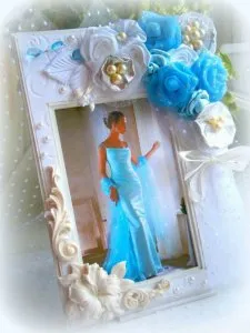 Decorarea rama foto cu mâinile (ateliere) (lor) Decorare rama foto cu mâinile (ateliere)