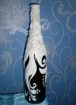 Decorarea sticle cu propriile lor mâini