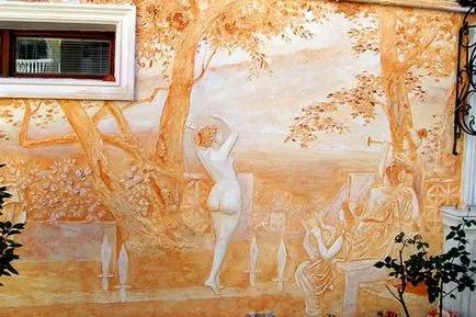 Tencuiala decorativa pentru pereti interiori tipuri, preturi, fotografii