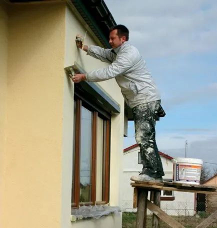 ipsos colorat pentru fațade interioare si exterioare, instructiuni decorative, video