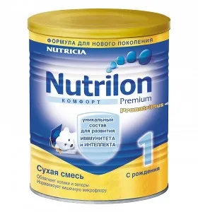 formula pentru sugari Nutrilon pentru tipurile de compoziție pentru sugari