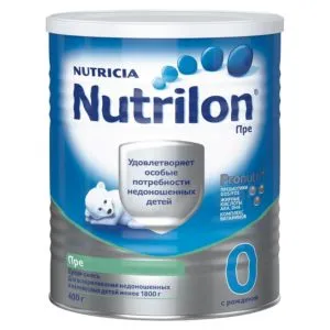 formula pentru sugari Nutrilon pentru tipurile de compoziție pentru sugari
