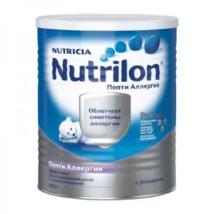 formula pentru sugari Nutrilon pentru tipurile de compoziție pentru sugari